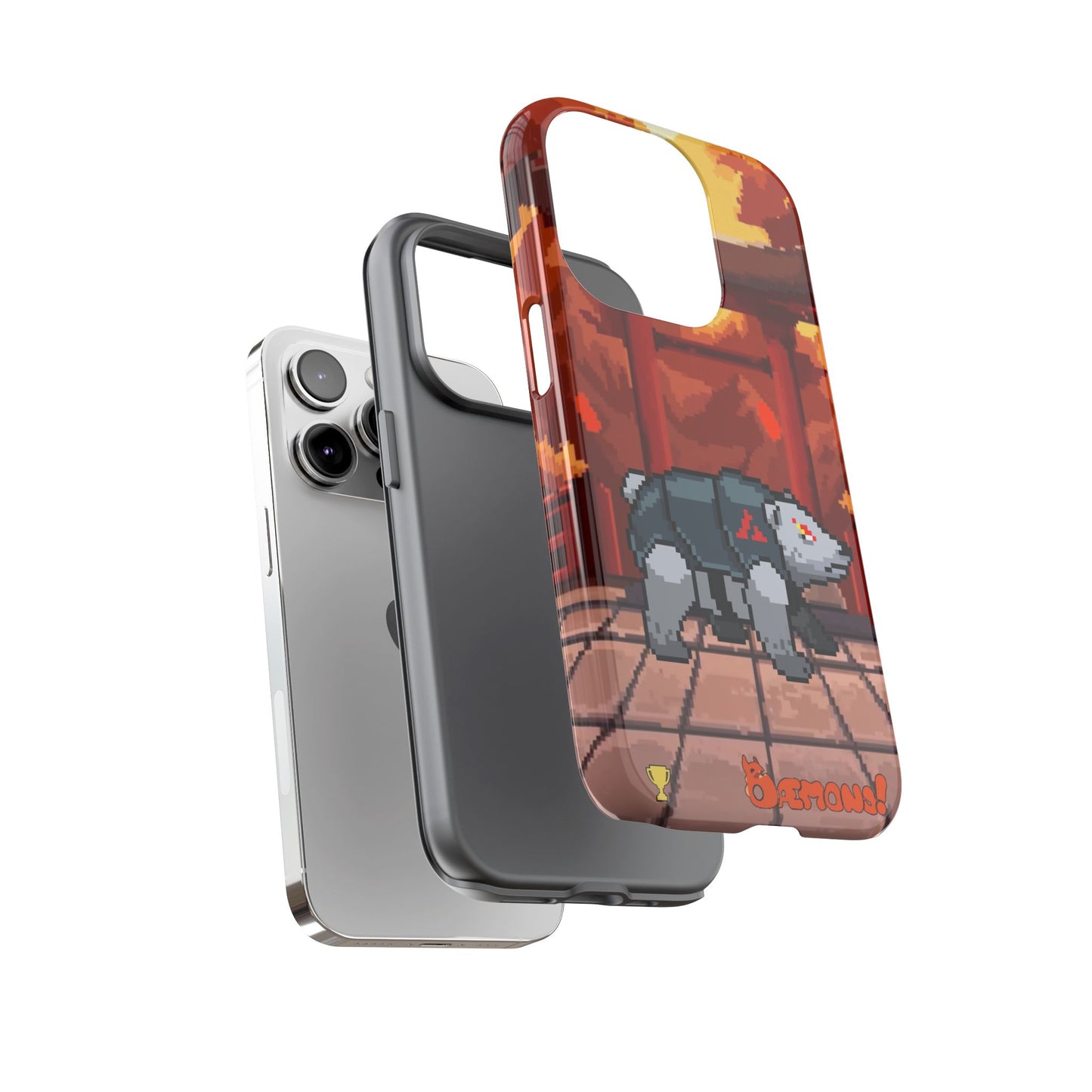 Dæmons Dusk Temple Phone Case (iPhone)