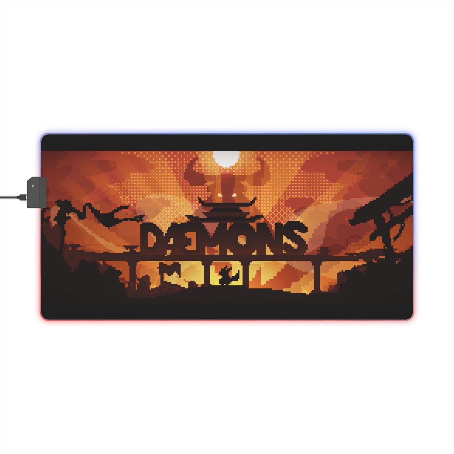 LED Dæmons Gaming Pad - Scene 1