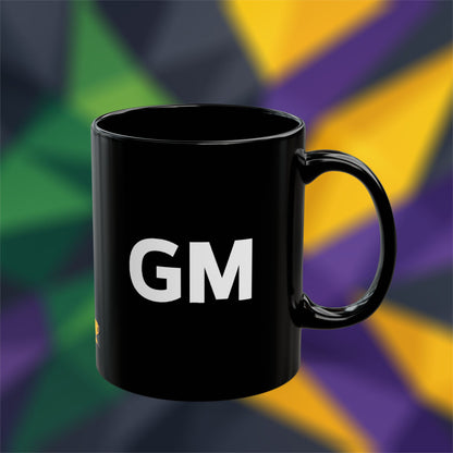GM Black Mug