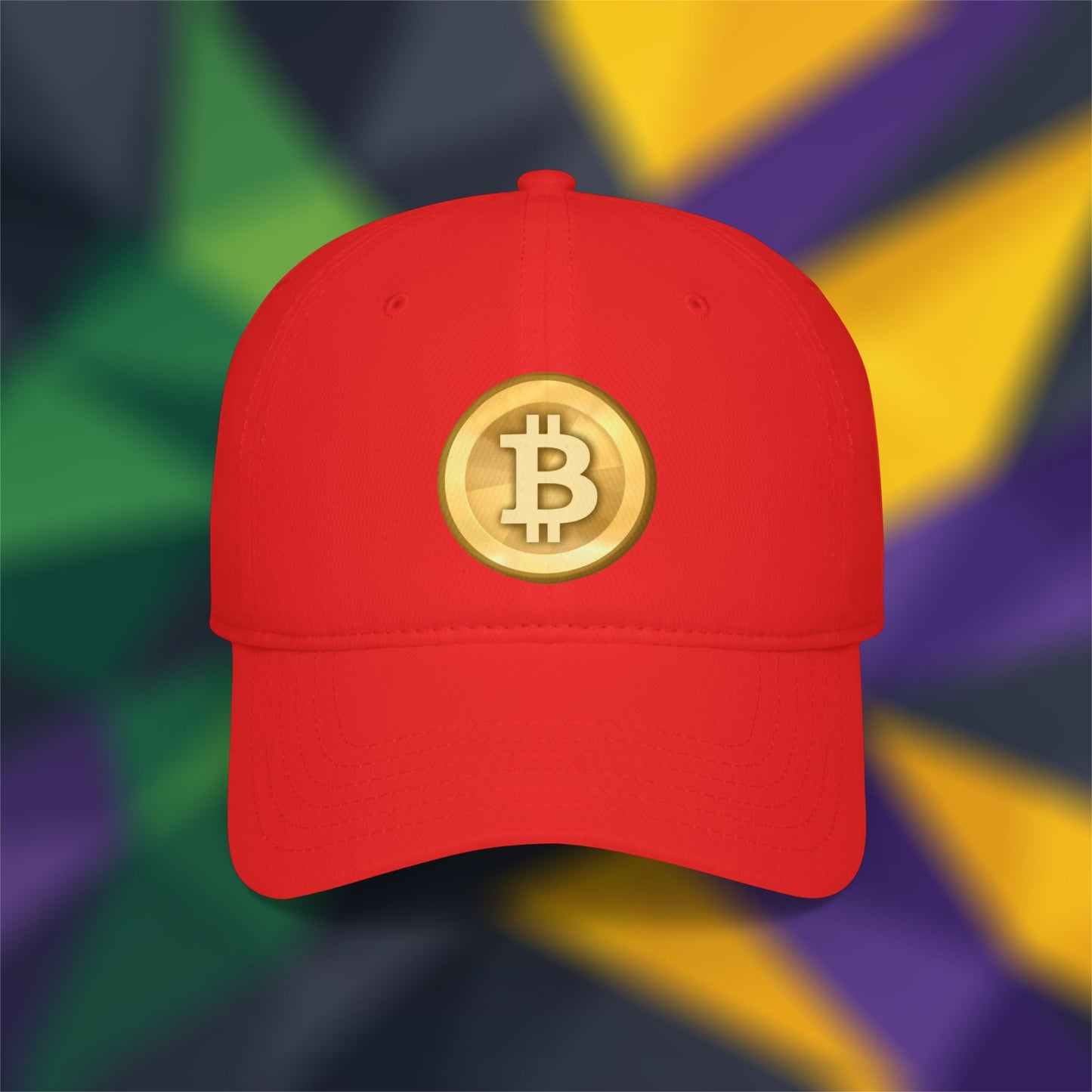 Bitcoin Logo Baseball Cap