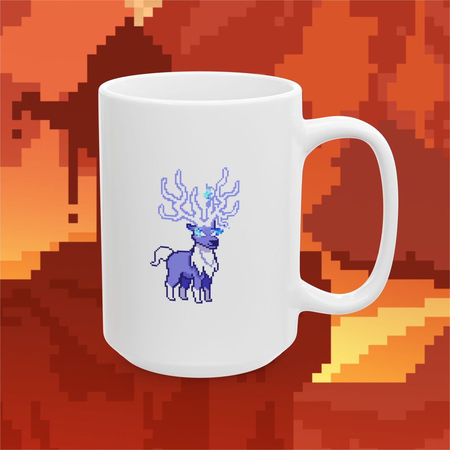 Ethereal Stag (Dæmons) Mug - White