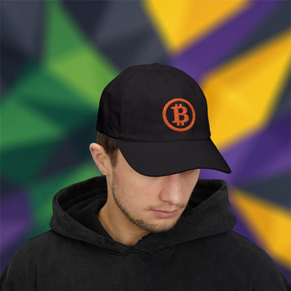 Bitcoin Logo - Embroidered Cap