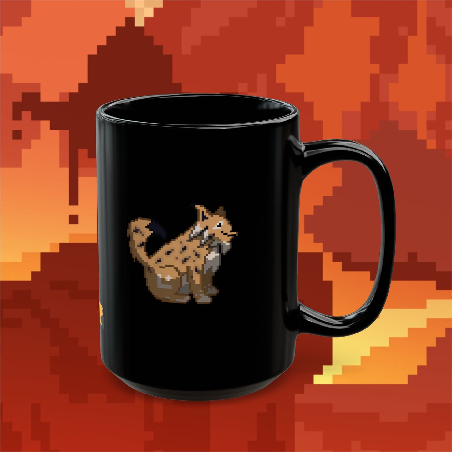 Linea Lynx (Dæmons) Mug - Black