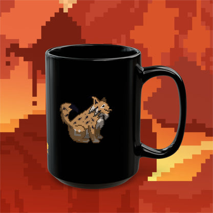 Linea Lynx (Dæmons) Mug - Black