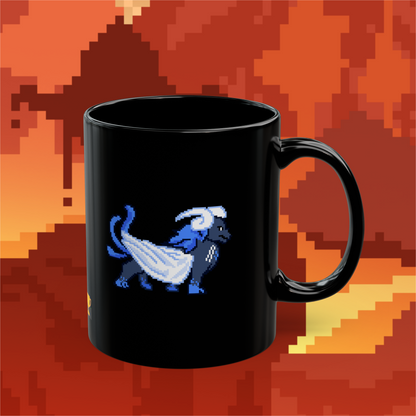 Azure Chimera (Dæmons) Mug - Black