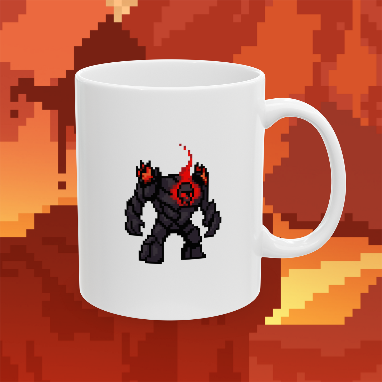 Immutable Golem (Dæmons) Mug - White