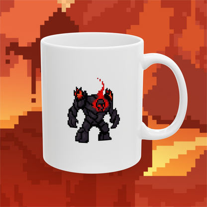 Immutable Golem (Dæmons) Mug - White