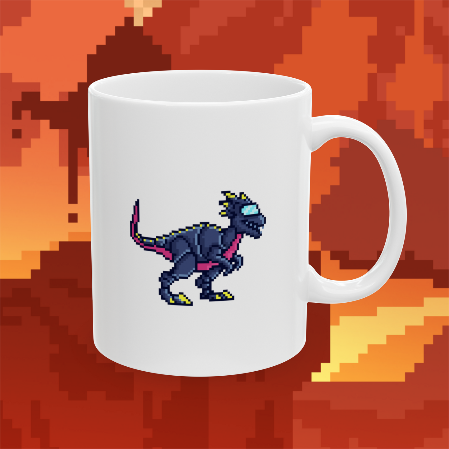 Neo Raptor (Dæmons) Mug - White