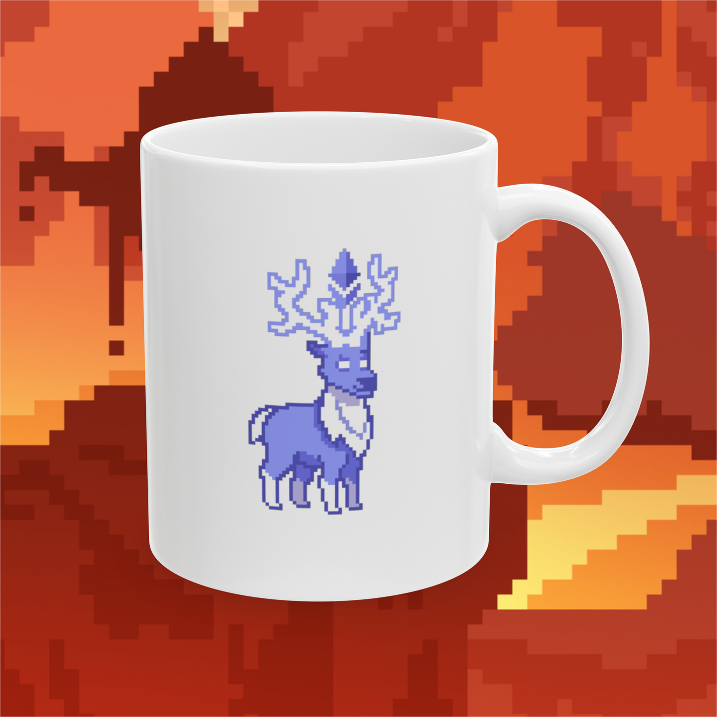 Ethereal Stag (Dæmons) Mug - White