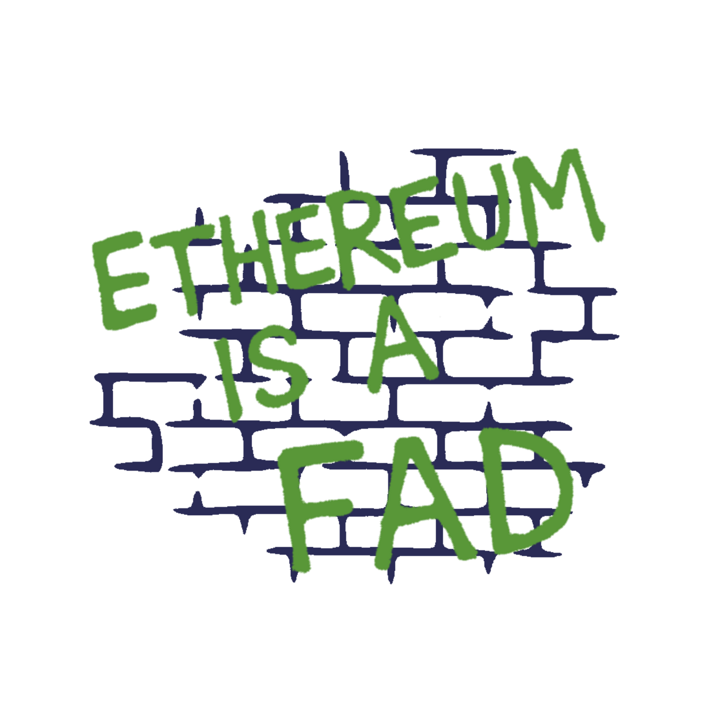 Ethereum Is A Fad Mug - Black