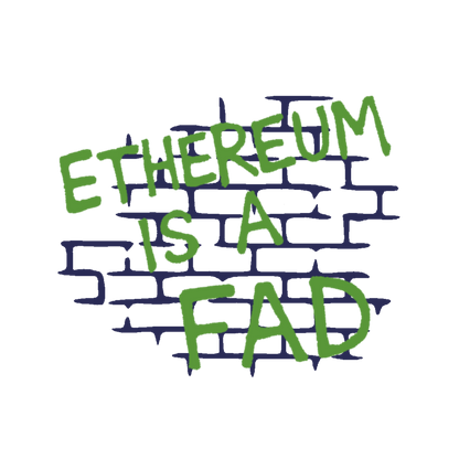 Ethereum Is A Fad Mug - Black