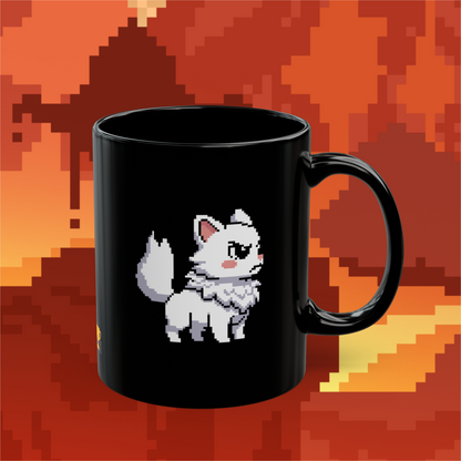 Whispurr Tail (Dæmons) Mug - Black