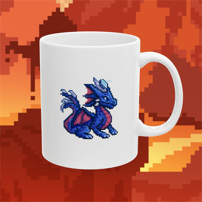 Sei Water Dragon (Dæmons) Mug - White