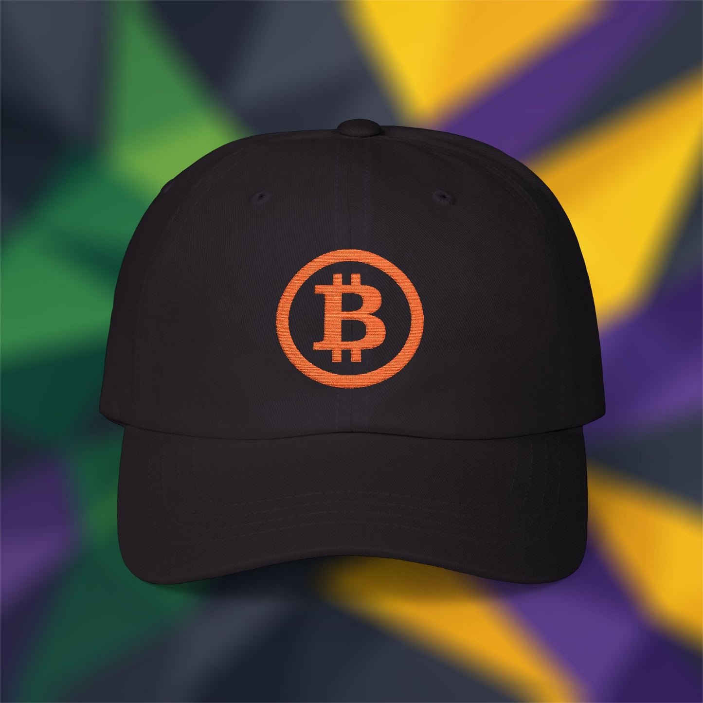 Bitcoin Logo - Embroidered Cap