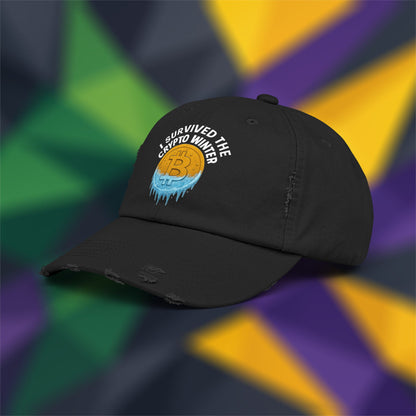 I Survived The Crypto Winter - Distressed Cap