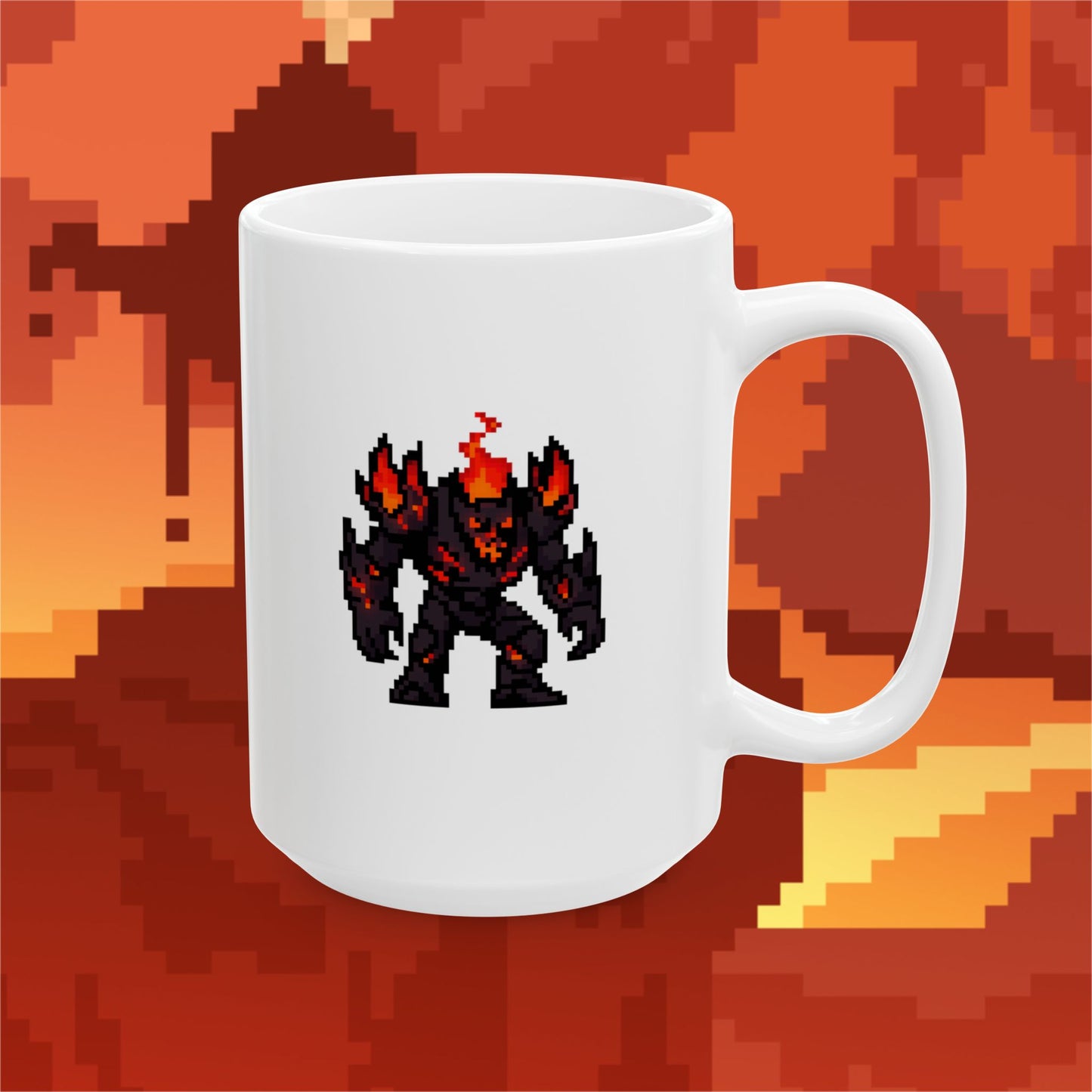 Immutable Golem (Dæmons) Mug - White