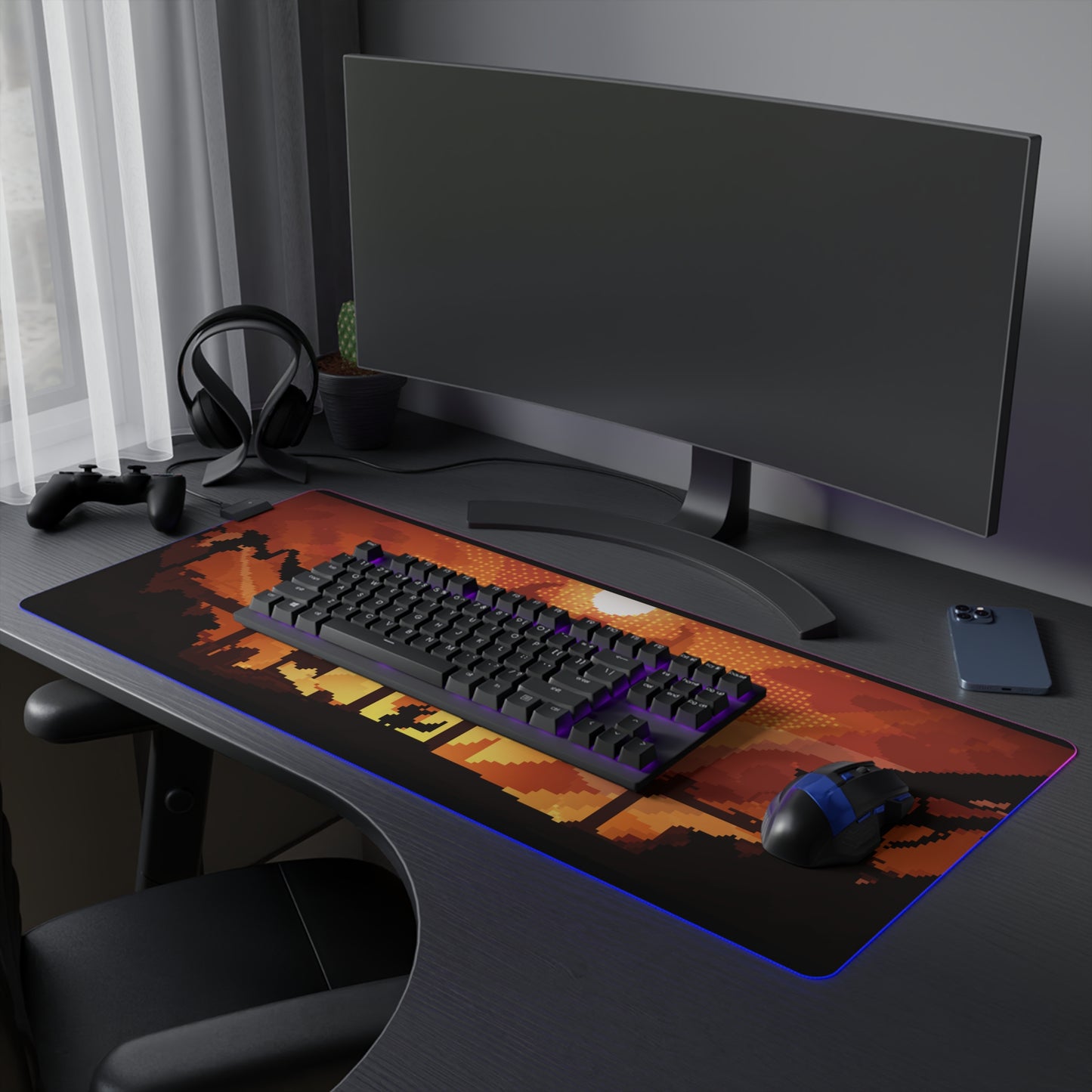 LED Dæmons Gaming Pad - Scene 1