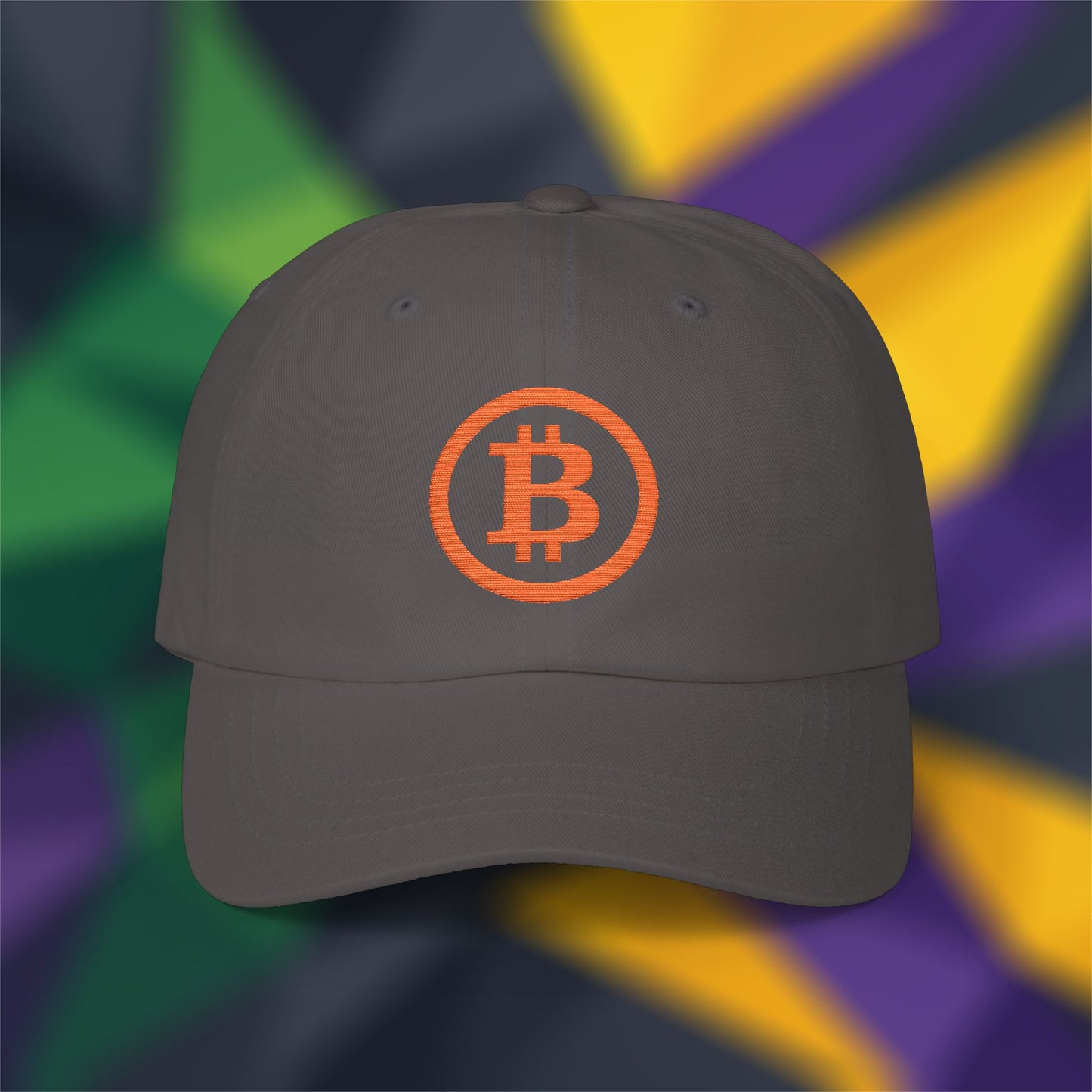Bitcoin Logo - Embroidered Cap