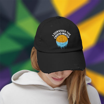 I Survived The Crypto Winter - Distressed Cap