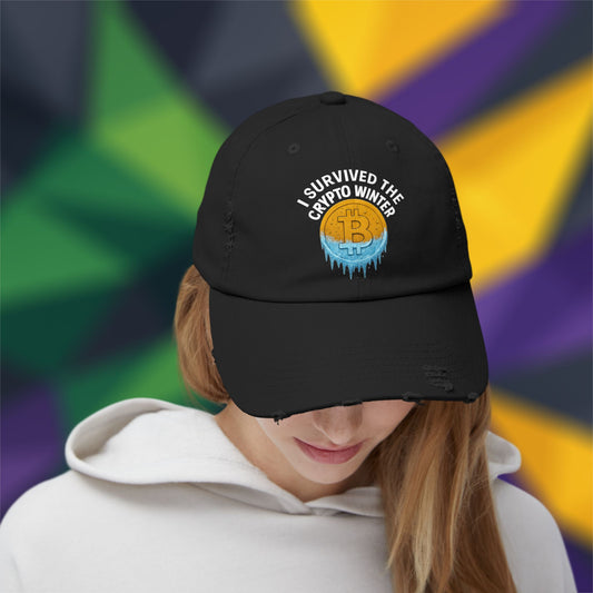 I Survived The Crypto Winter - Distressed Cap