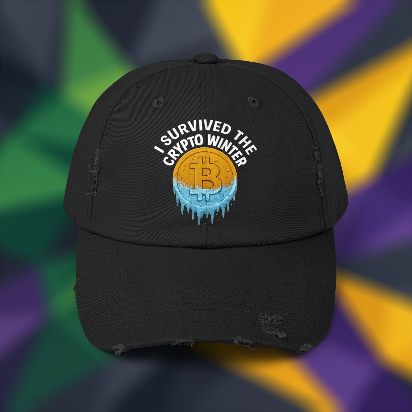 I Survived The Crypto Winter - Distressed Cap