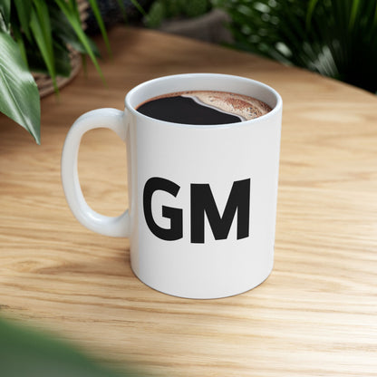GM White Mug