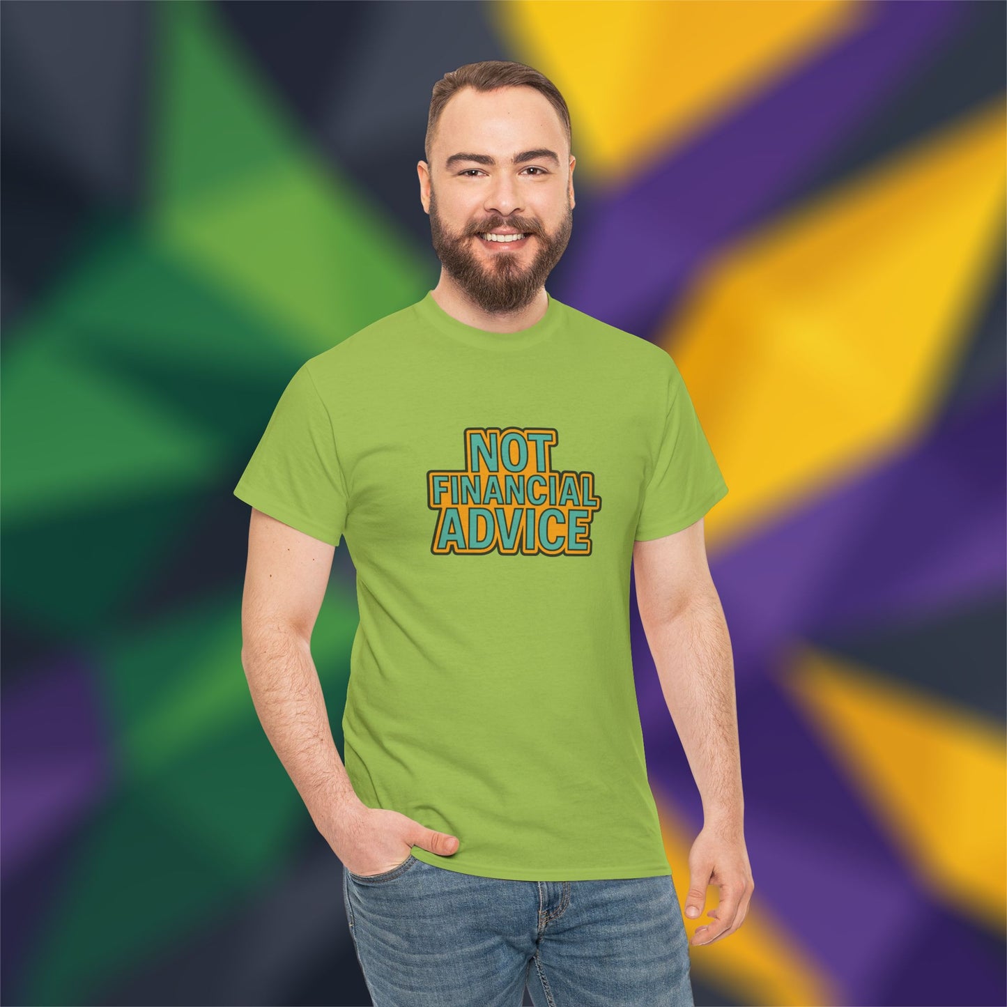 Not Financial Advice Cotton Tee (unisex)
