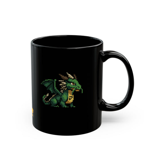 Persona Emerald Dragon (Dæmons) Mug - Black
