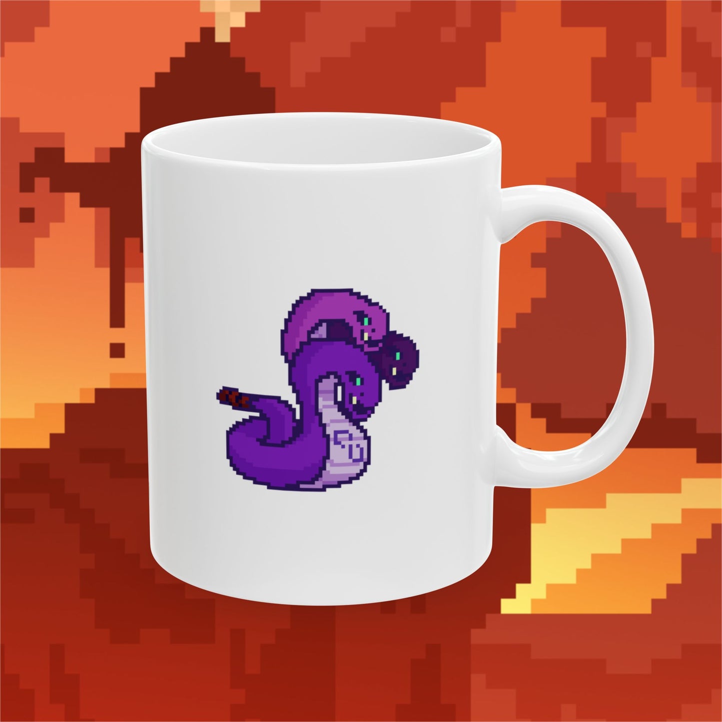 Poly Hydra (Dæmons) Mug - White