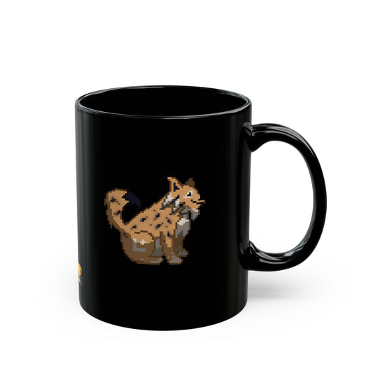 Linea Lynx (Dæmons) Mug - Black