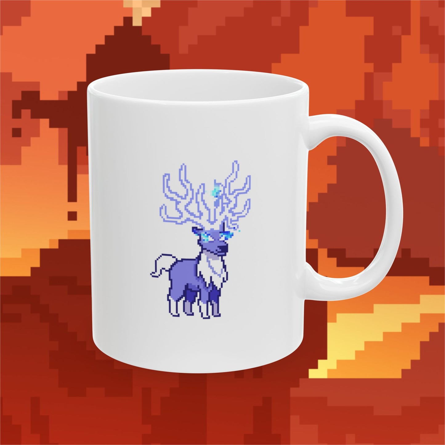 Ethereal Stag (Dæmons) Mug - White