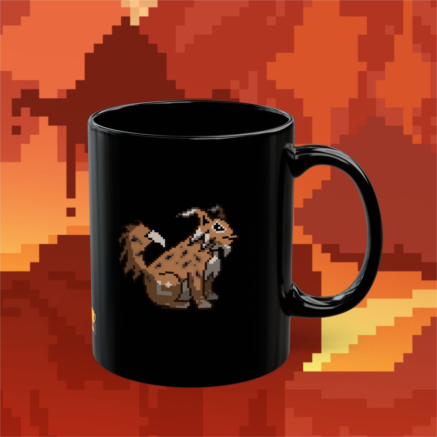 Linea Lynx (Dæmons) Mug - Black