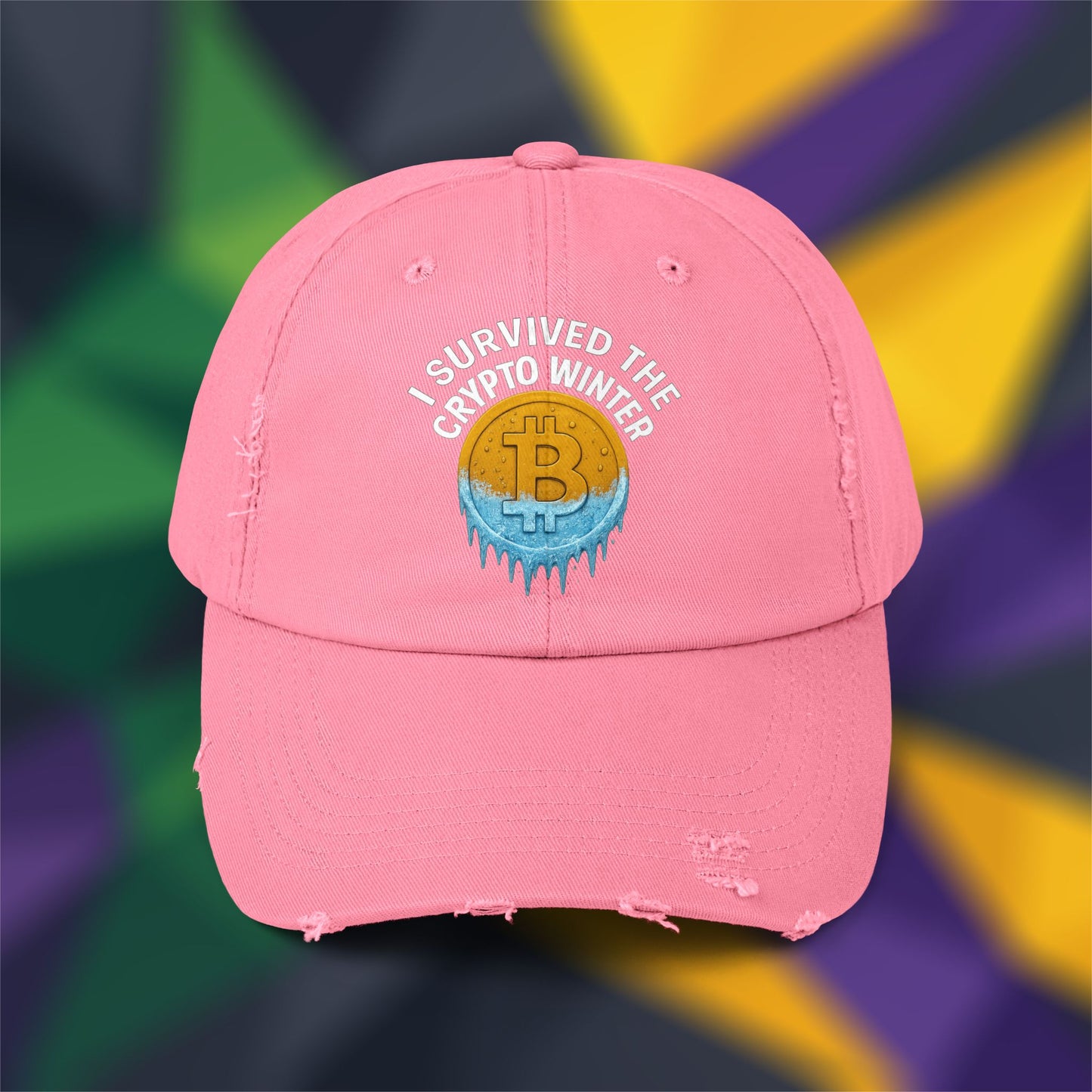 I Survived The Crypto Winter - Distressed Cap