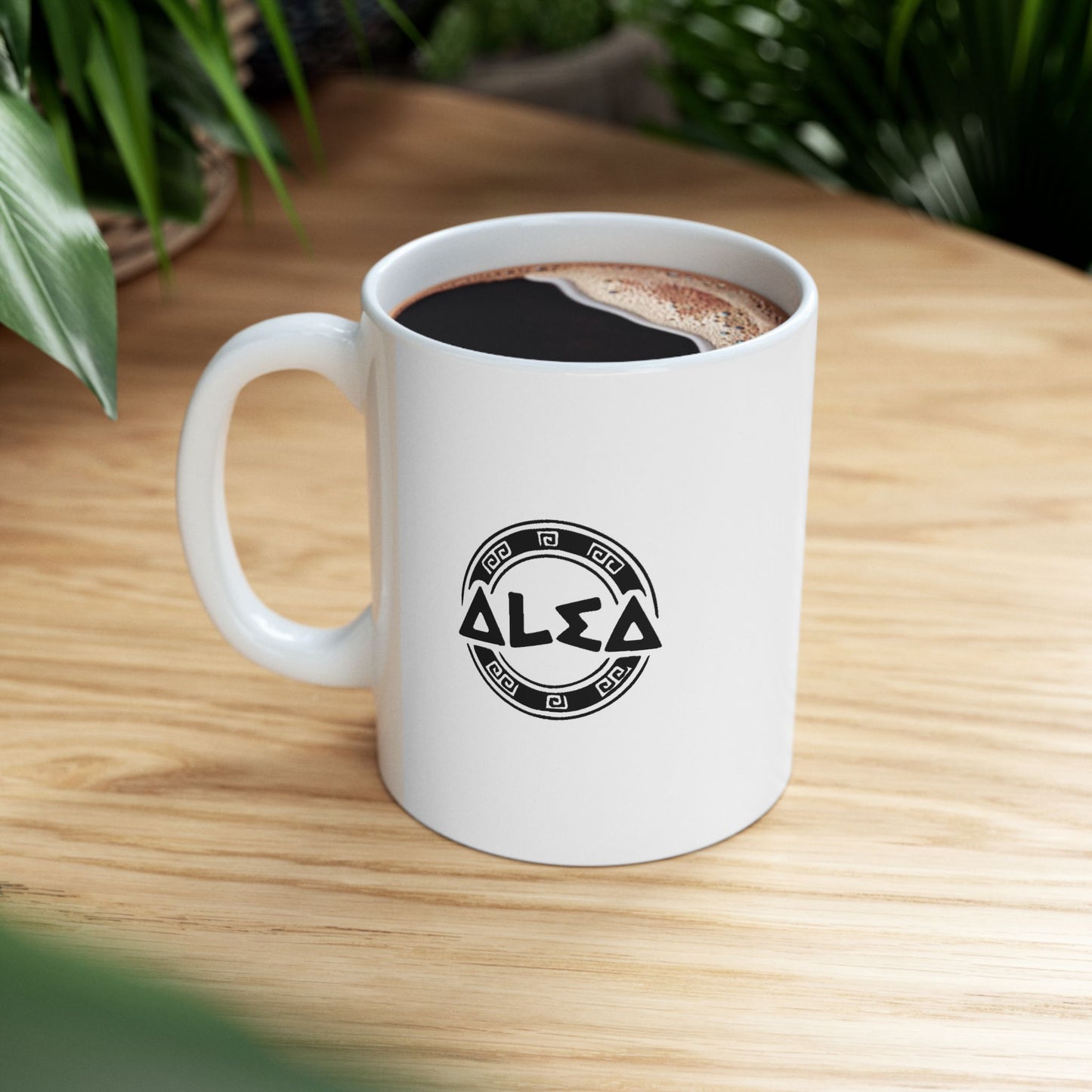 Alea Logo Mug - White