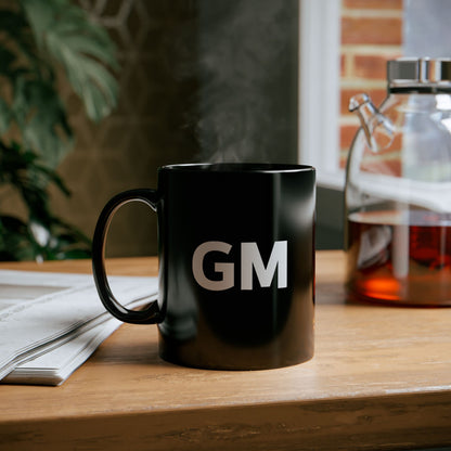 GM Black Mug