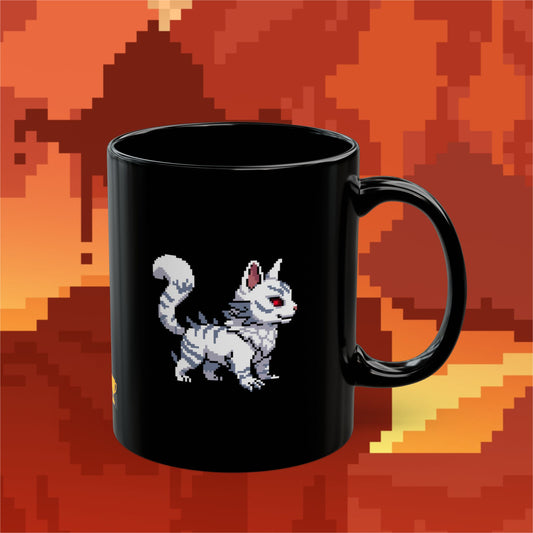 Whispurr Tail (Dæmons) Mug - Black