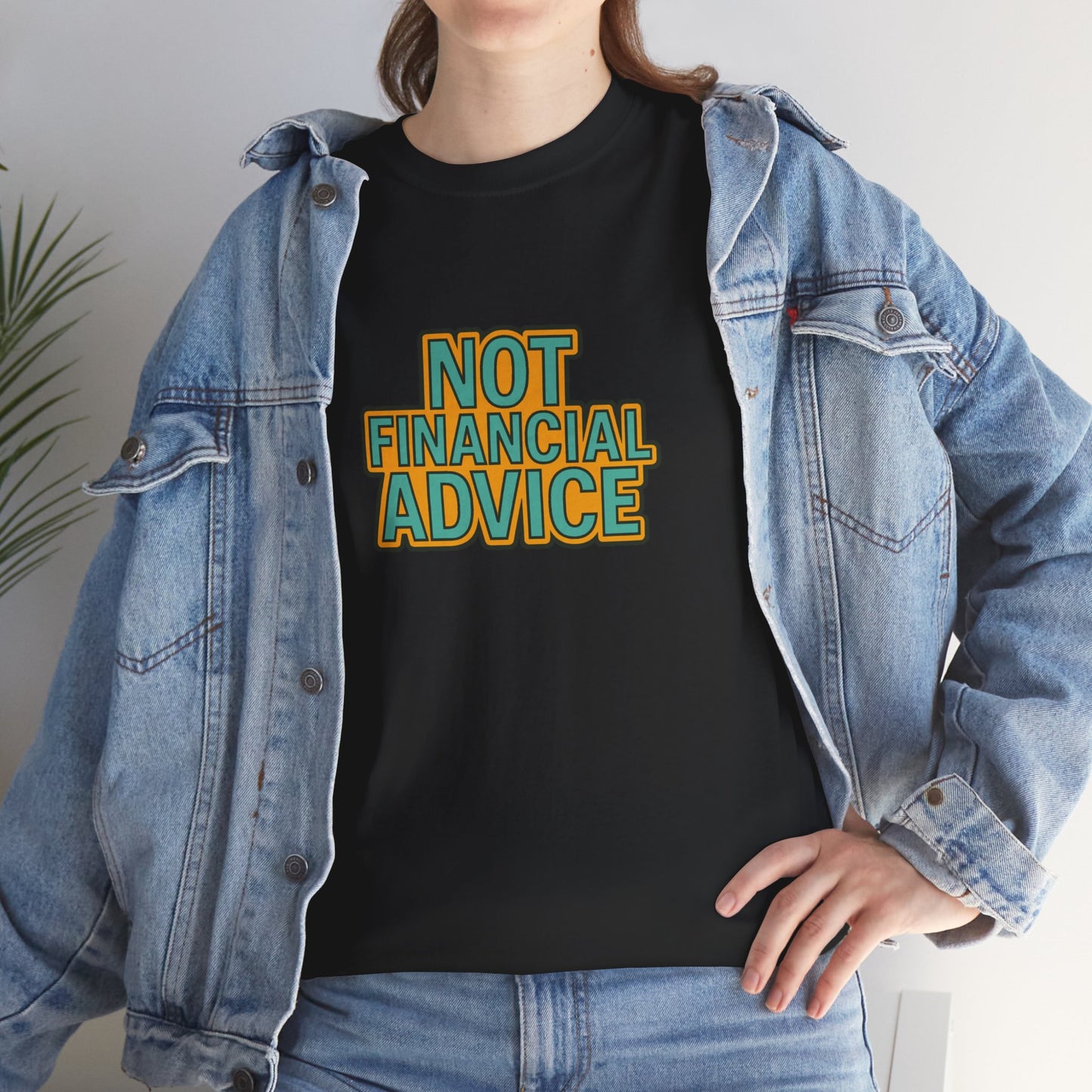 Not Financial Advice Cotton Tee (unisex)