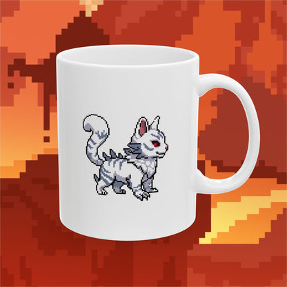 Whispurr Tail (Dæmons) Mug - White