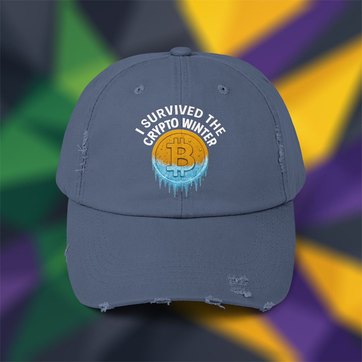 I Survived The Crypto Winter - Distressed Cap