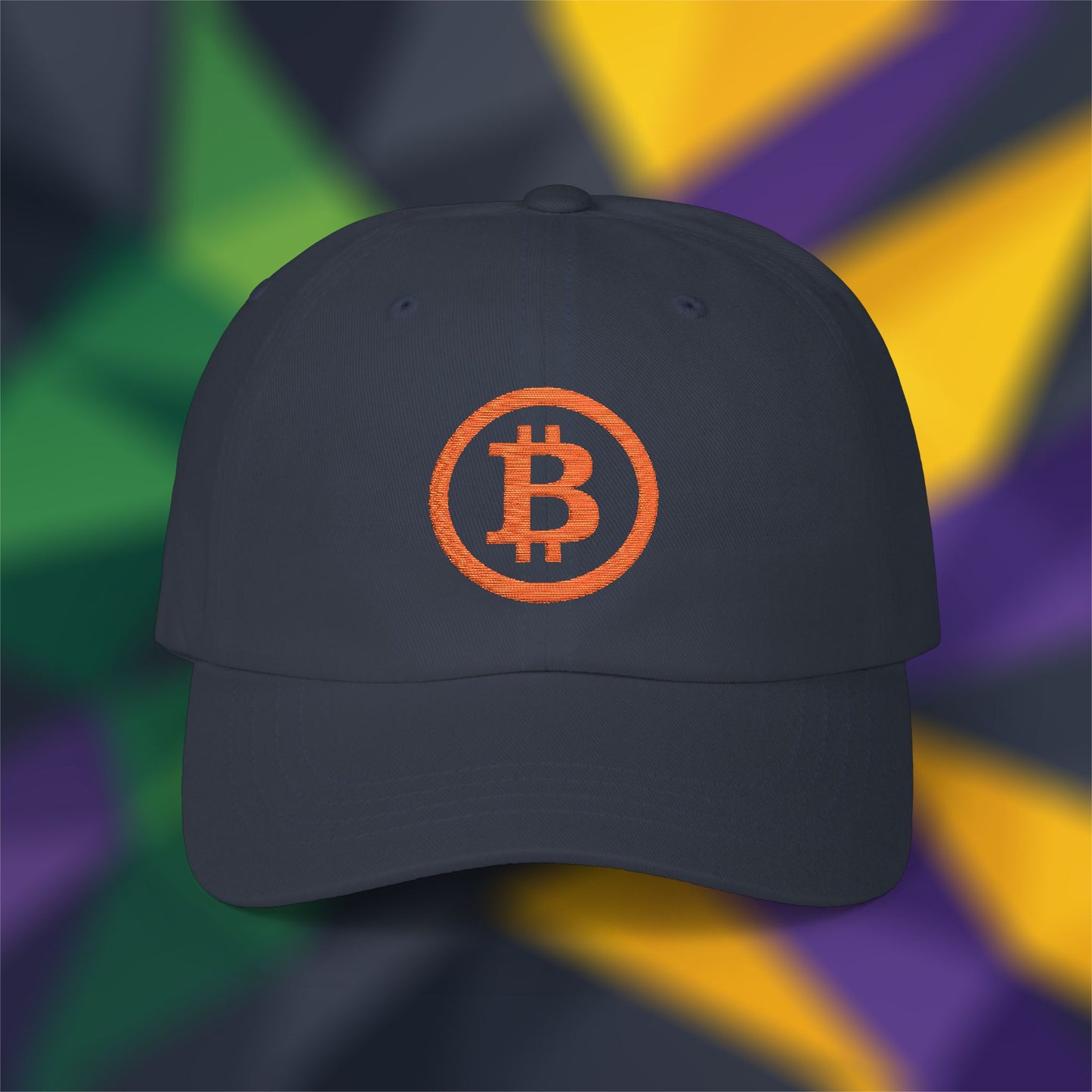 Bitcoin Logo - Embroidered Cap