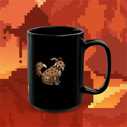 Linea Lynx (Dæmons) Mug - Black