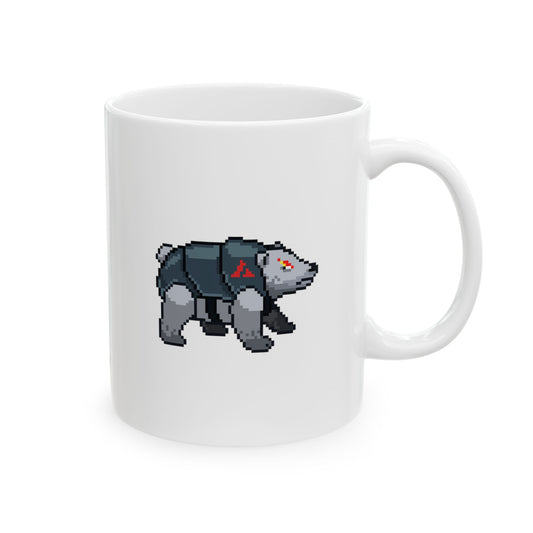 AVAX Snow Bear (Dæmons) Mug - White