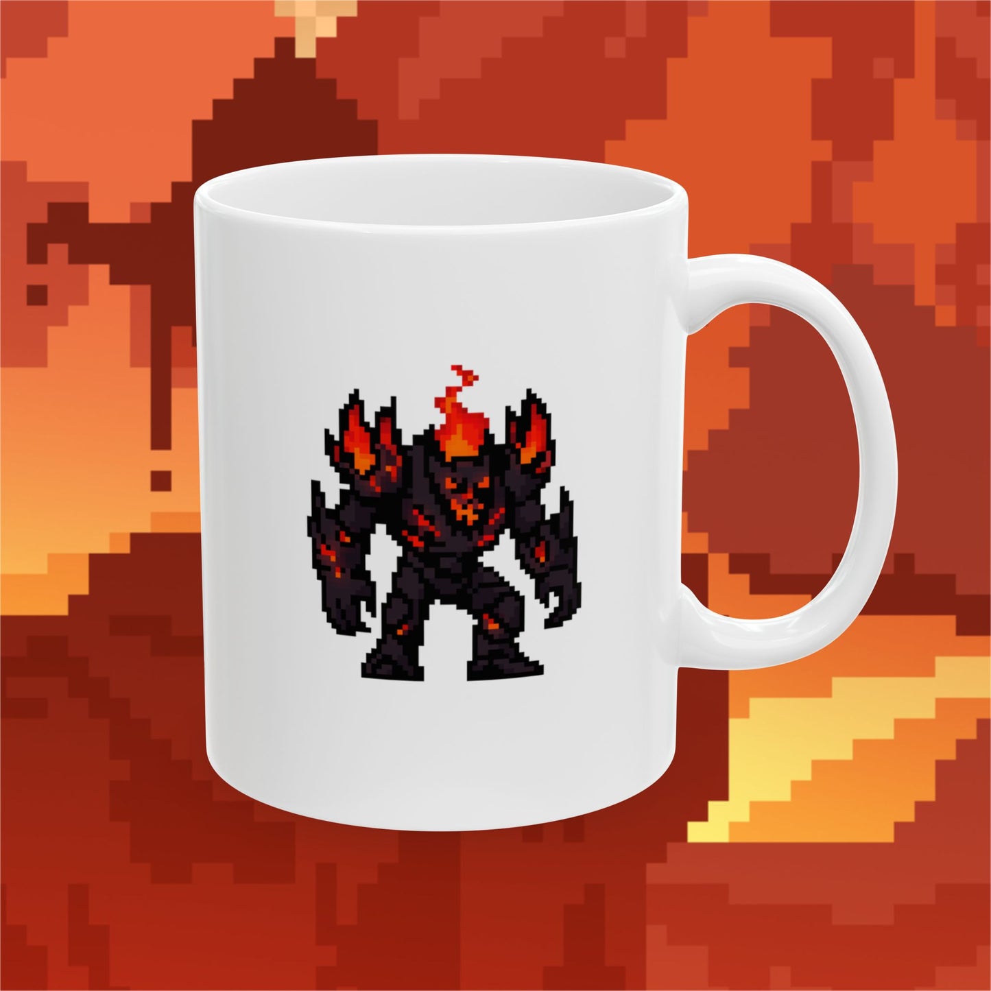 Immutable Golem (Dæmons) Mug - White