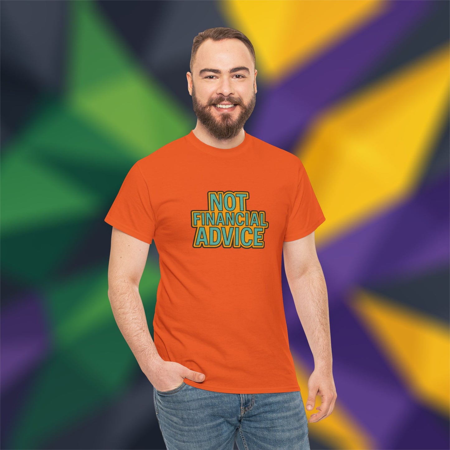Not Financial Advice Cotton Tee (unisex)