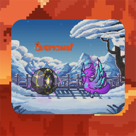 Dæmons Winter Arena Mouse Pad